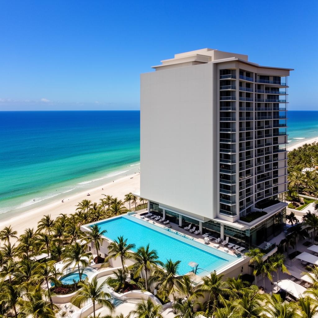Luxuriöse Condo-Hotel-Residenz direkt am Strand