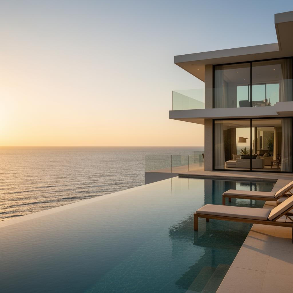 Luxuriöse Ferienvilla mit Infinity-Pool