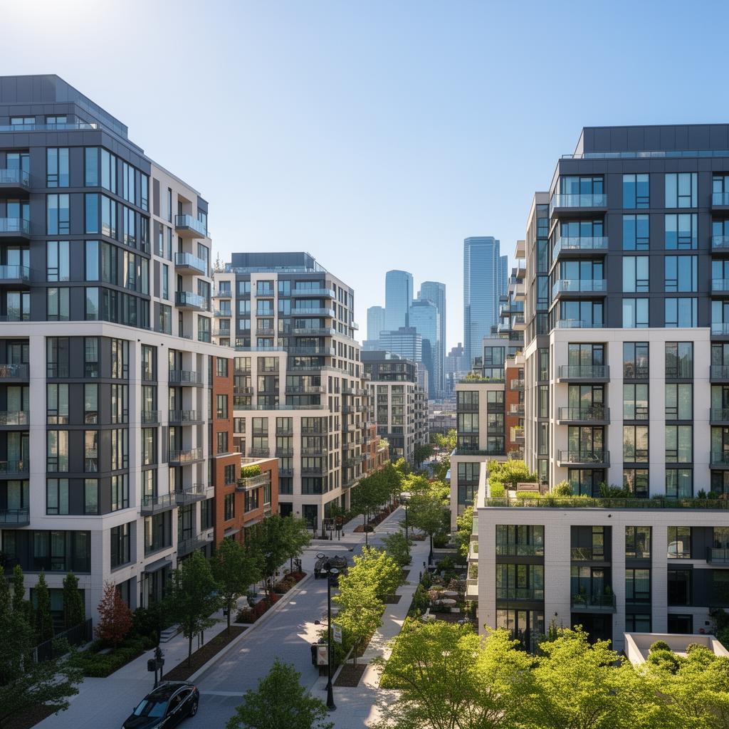 Hochwertiges Immobilienportfolio moderner Apartmentgebäude
