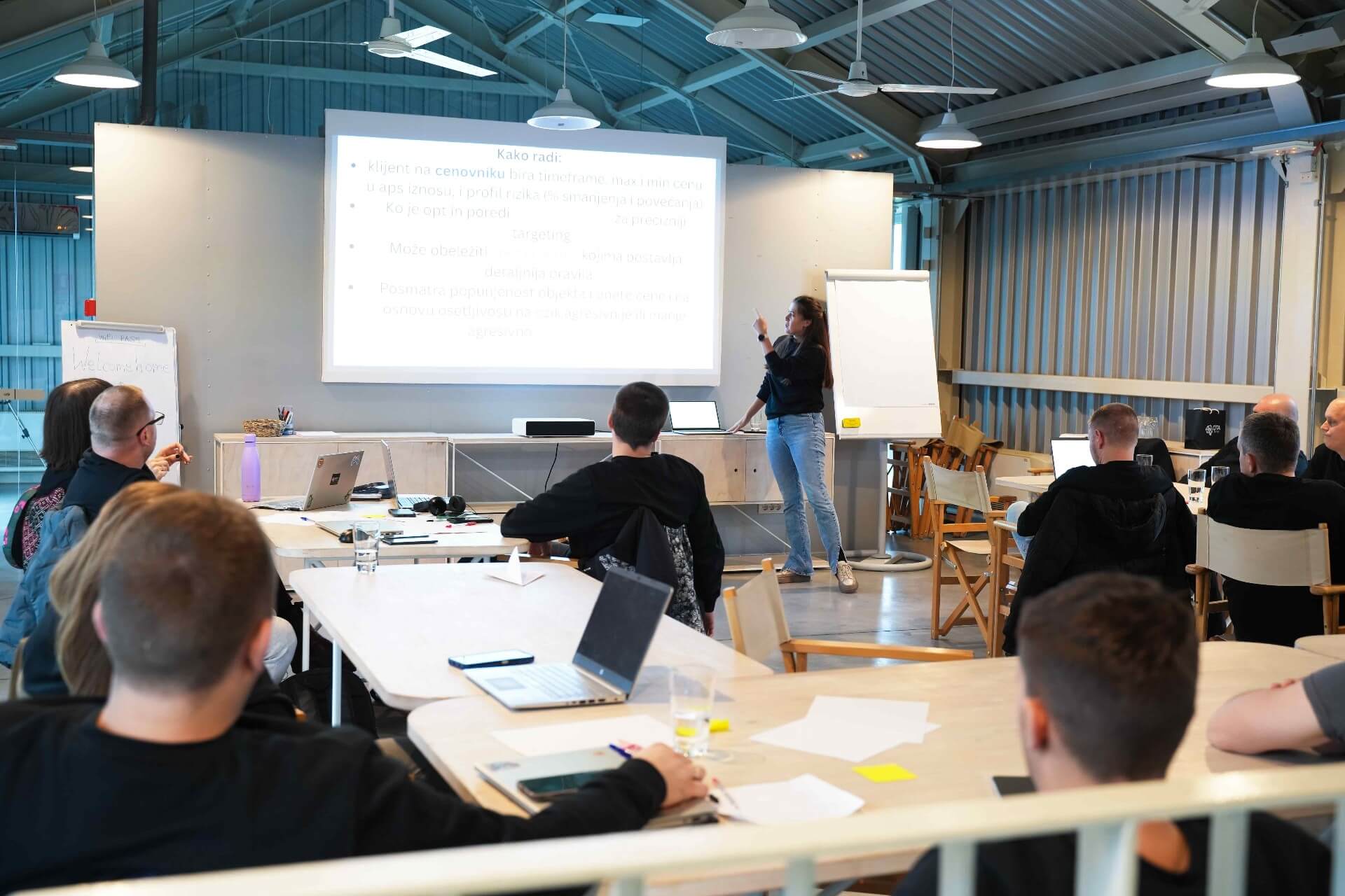 Präsentation des HotelSync-Teams